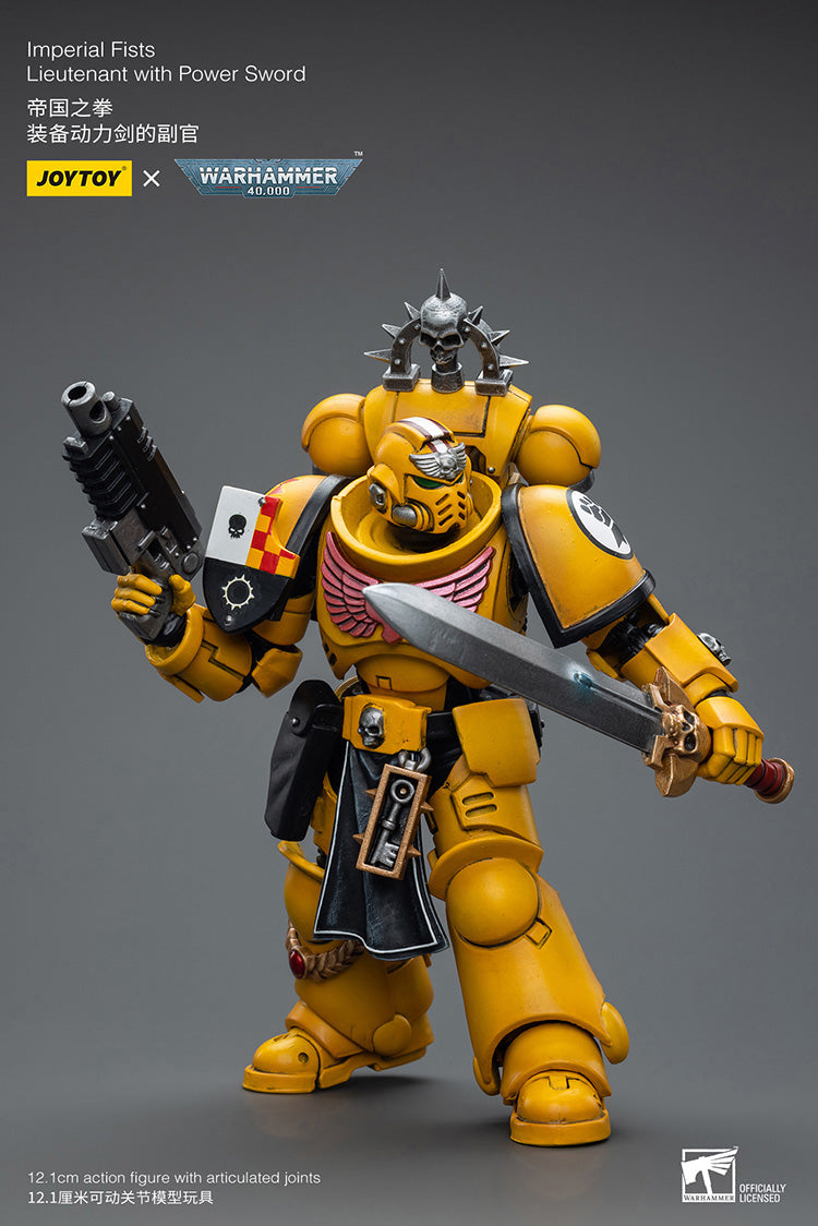 Imperial Fists Lieutenant with Power Sword