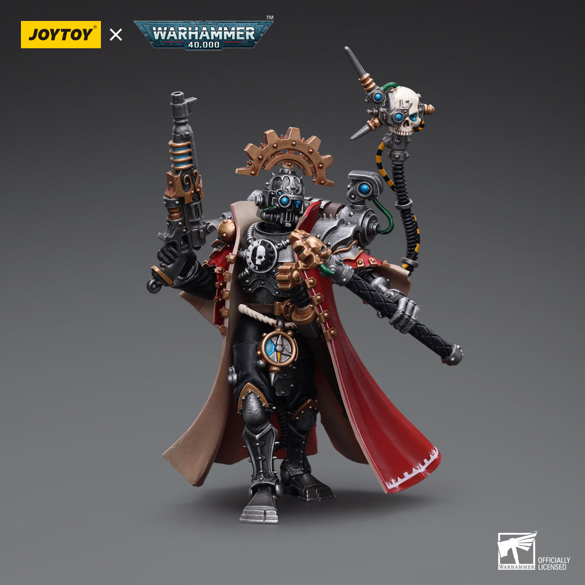 JOYTOY x WARHAMMER Adeptus Mechanicus Cybernetica Datasmith&Skitarii Marshal