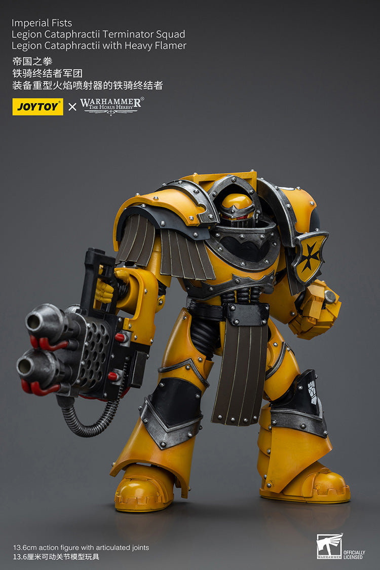 Imperial Fists Legion Cataphractii Terminator Squad