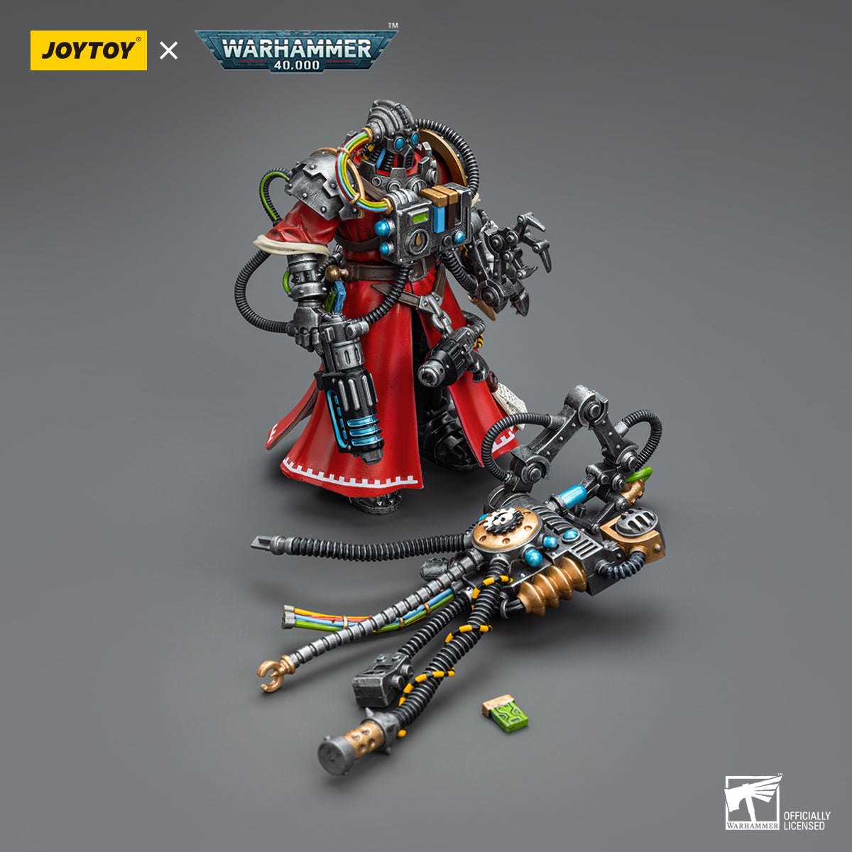 JOYTOY x WARHAMMER Adeptus Mechanicus Cybernetica Datasmith&Skitarii Marshal