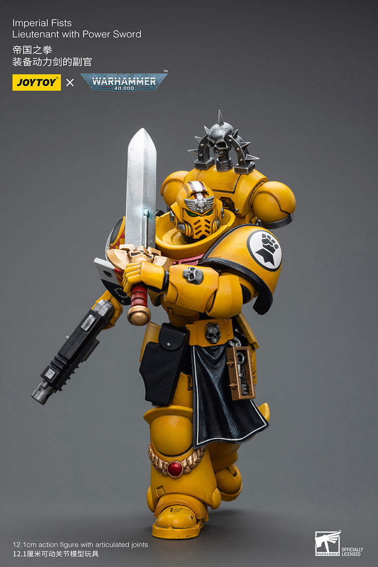 Imperial Fists Lieutenant with Power Sword
