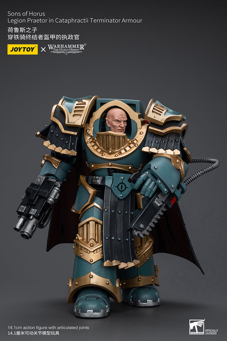 Sons of Horus Legion Praetor in Cataphractii Terminator Armour