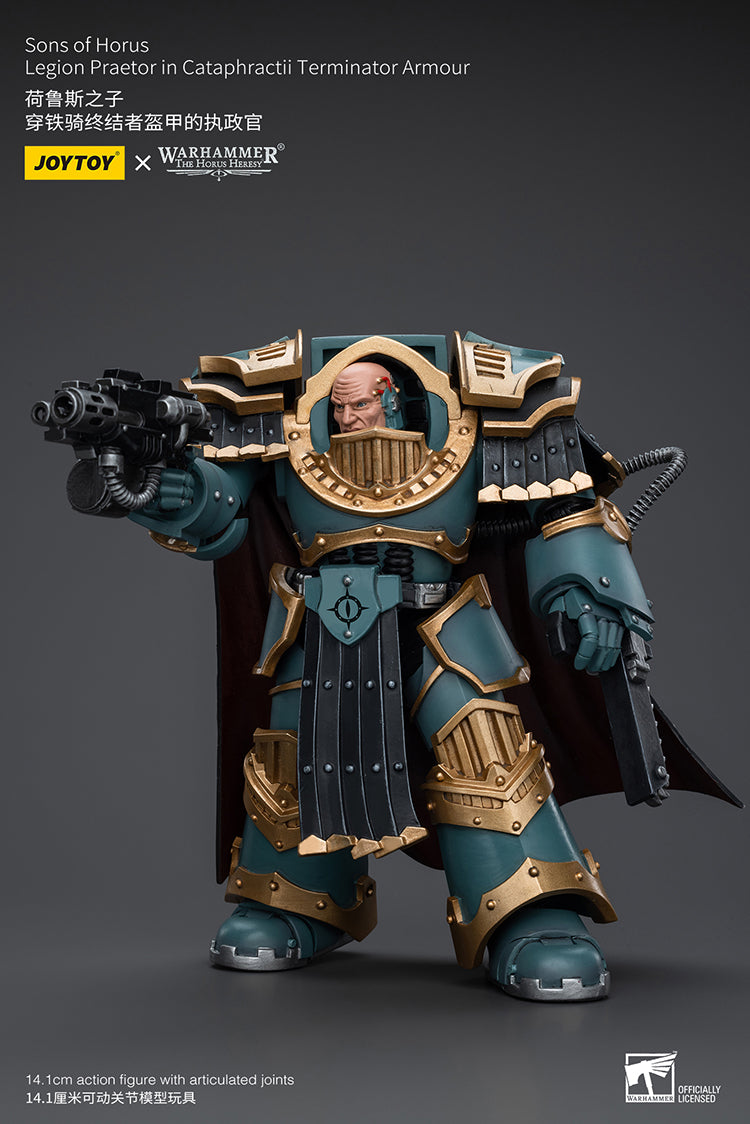 Sons of Horus Legion Praetor in Cataphractii Terminator Armour