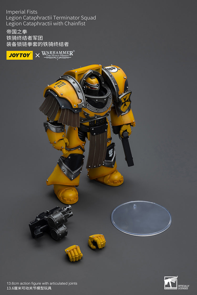 Imperial Fists Legion Cataphractii Terminator Squad