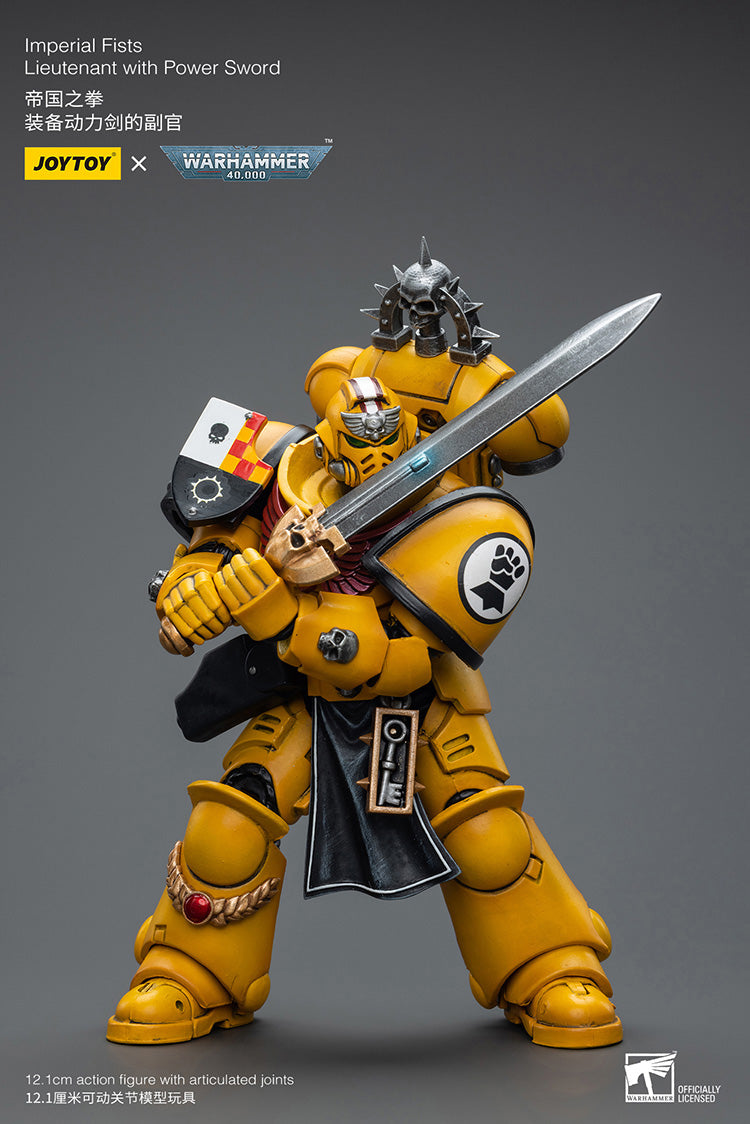 Imperial Fists Lieutenant with Power Sword