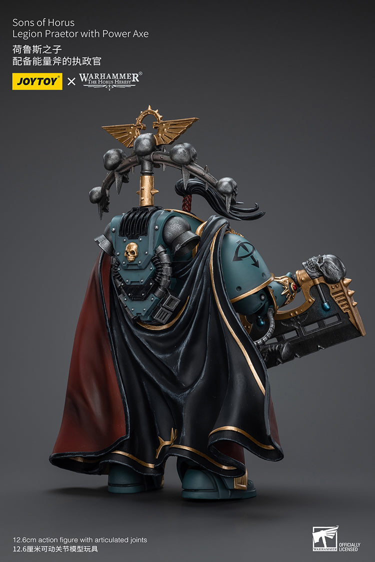 Sons of Horus Legion Praetor with Power Axe