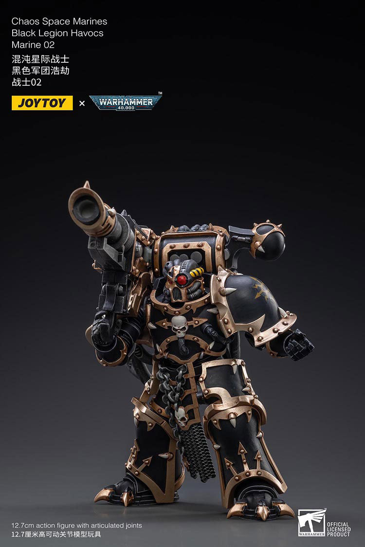 Chaos Space Marines Black Legion Havocs Marine 02