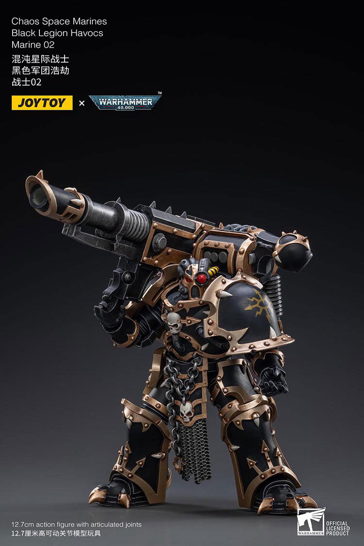 Chaos Space Marines Black Legion Havocs Marine 02
