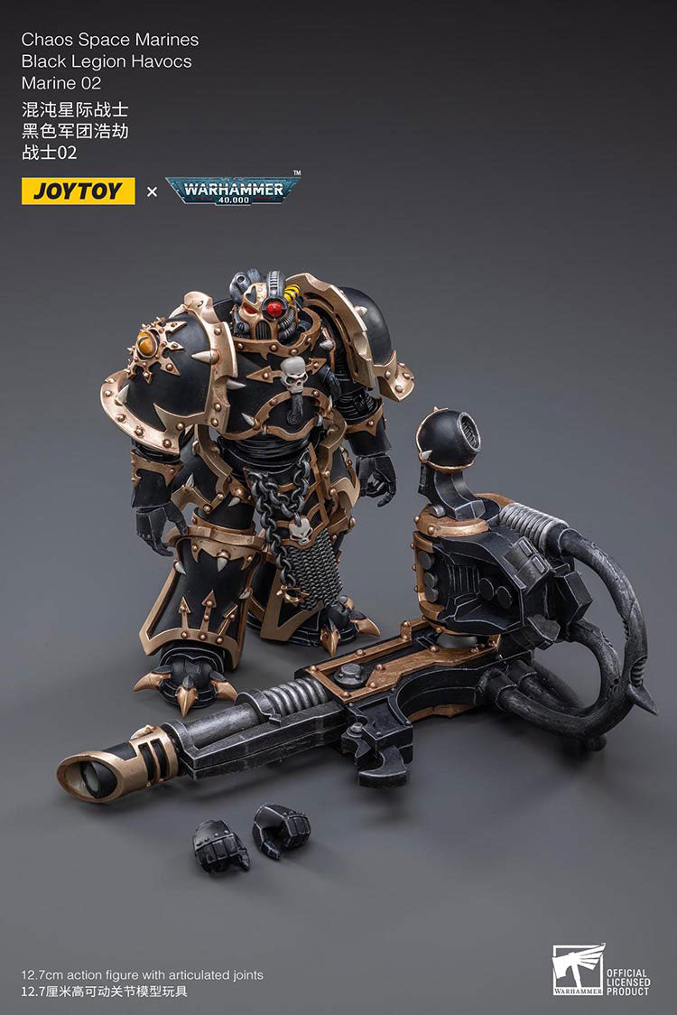 Chaos Space Marines Black Legion Havocs Marine 02