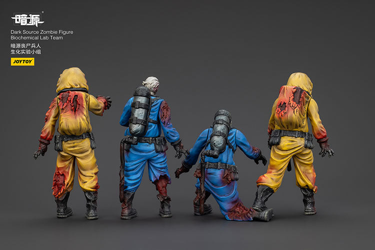 Dark Source Zombie Figure Biochemical Lab Team