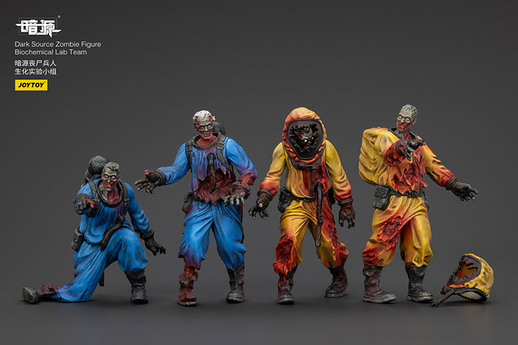 Dark Source Zombie Figure Biochemical Lab Team