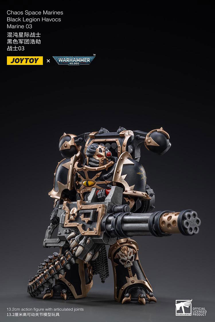 Chaos Space Marines Black Legion Havocs Marine 03