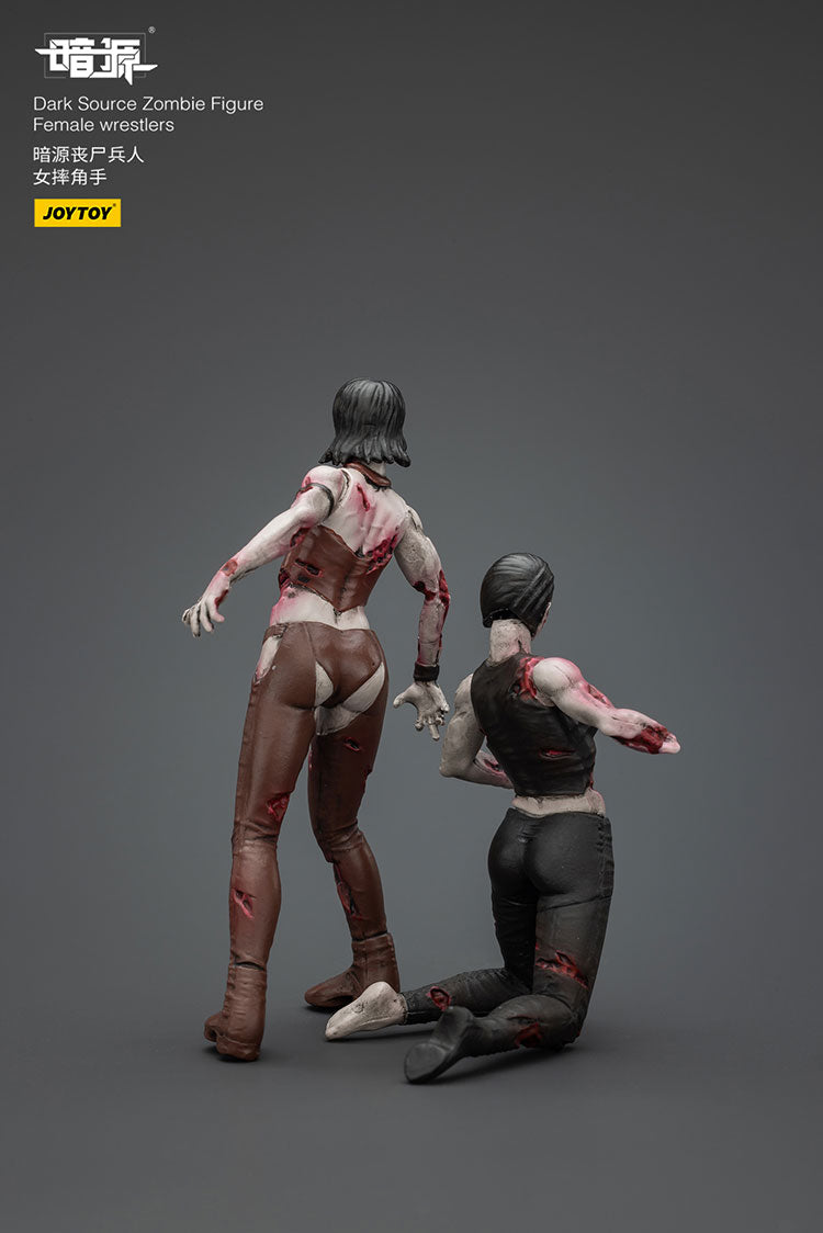 Dark Source Zombie Figure Female Wrestlers
