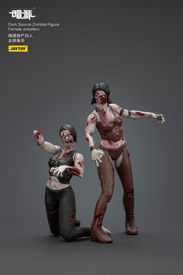 Dark Source Zombie Figure Female Wrestlers