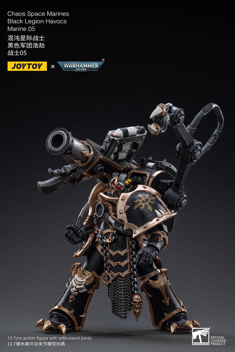 Chaos Space Marines Black Legion Havocs Marine 05