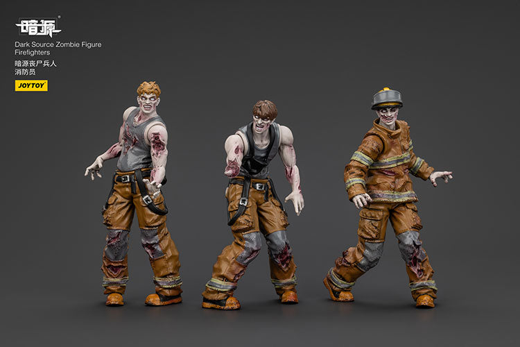 Dark Source Zombie Figure Firefighters