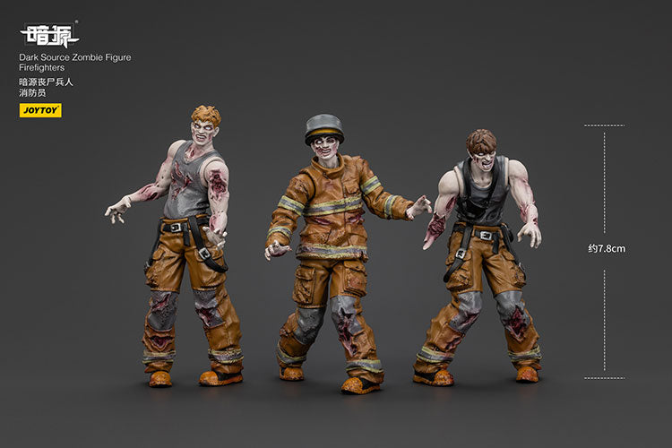 Dark Source Zombie Figure Firefighters