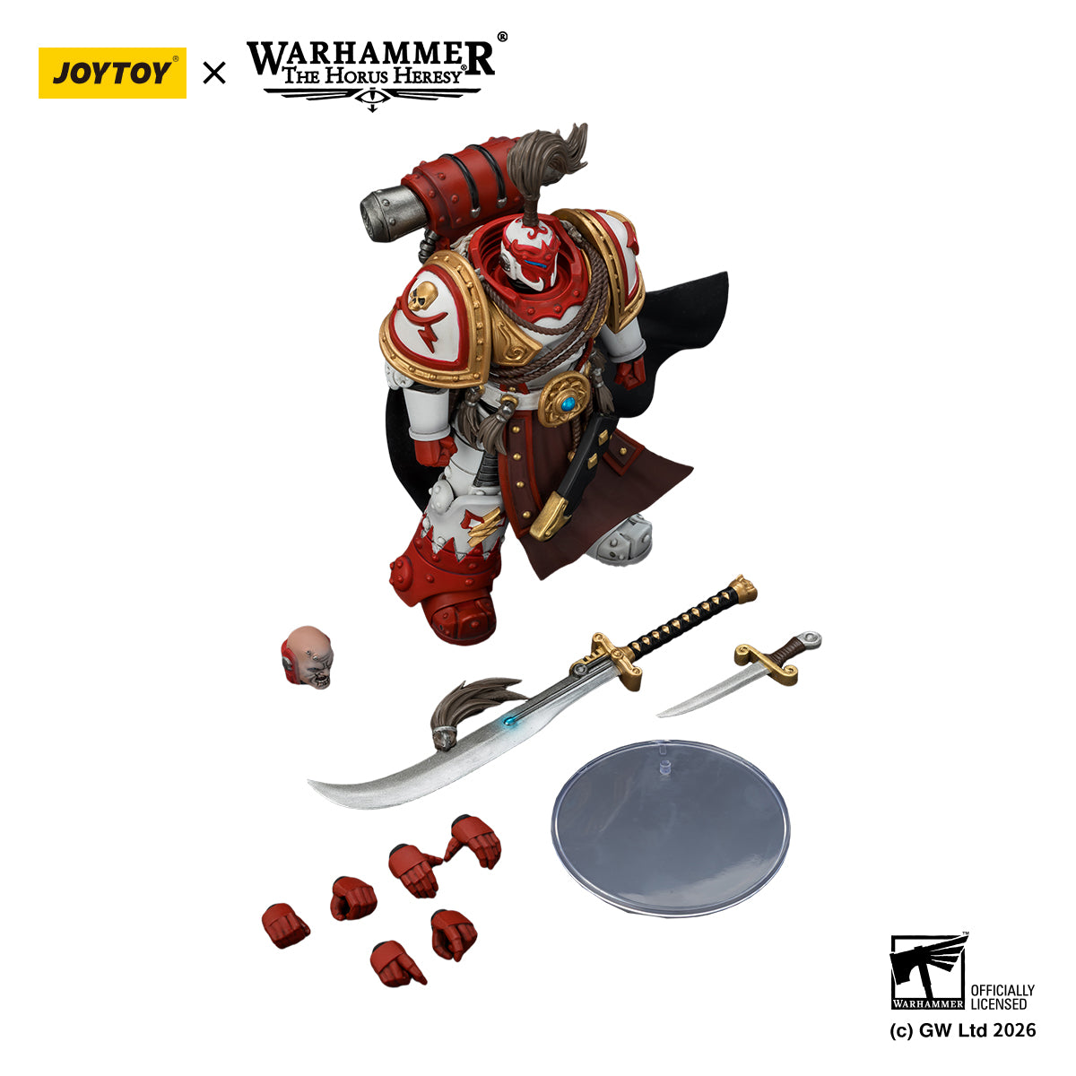 White Scars Hibou Khan,Seeker of Atonement,with power sword 'The Breath of the Storm'