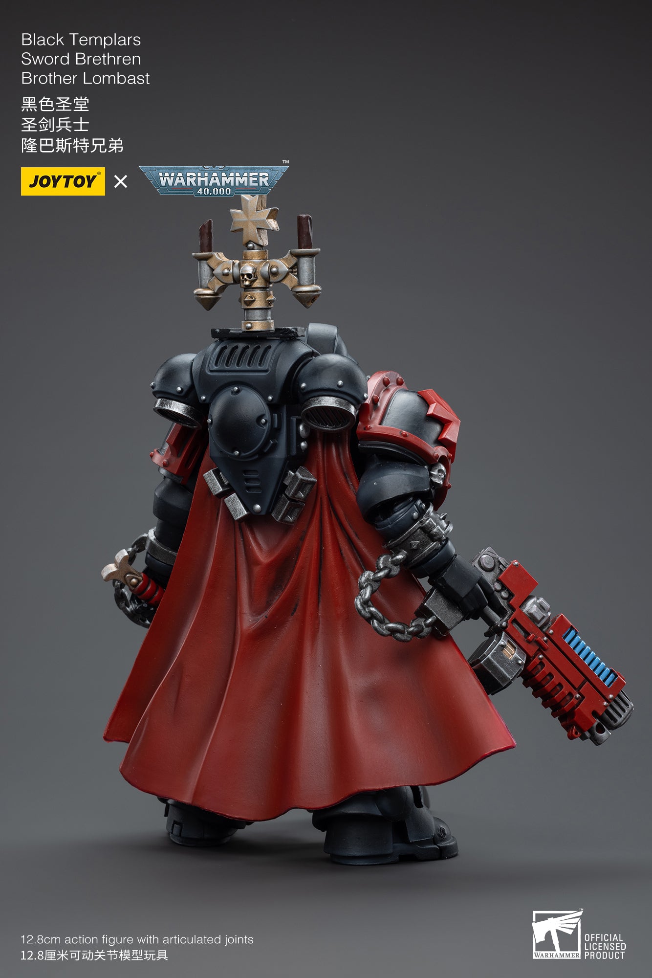 JOYTOY x WARHAMMER Black Templars Sword Brethren Brother Dragen