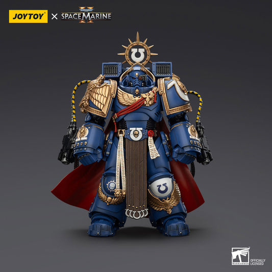Ultramarines Marneus Calgar, Chapter Master with MkX Gravis Armour and Gauntlets of Ultramar