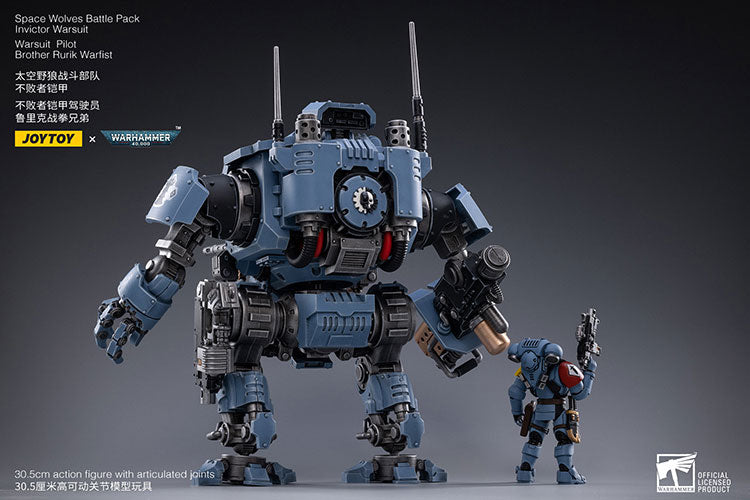 Space Wolves Battle Pack Invictor Warsuit