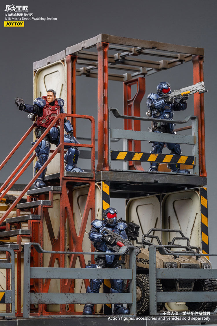 1/18 Mecha Depot: Watching Section