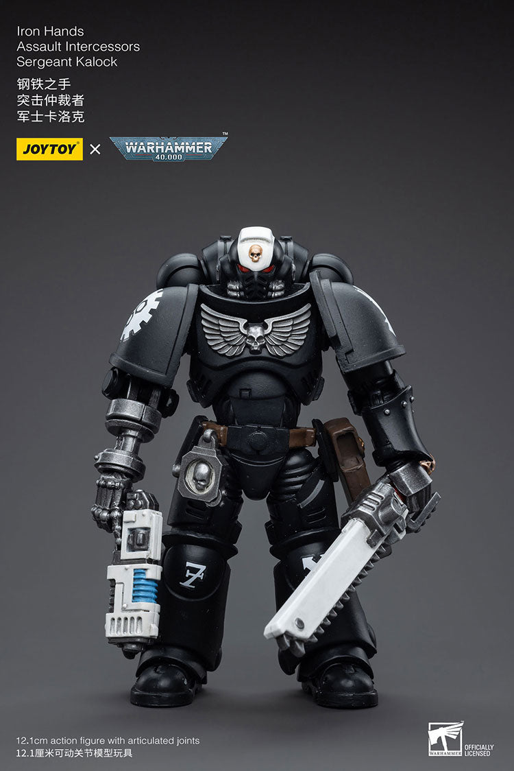 Iron Hands Assault Intercessors Sergeant Kalock