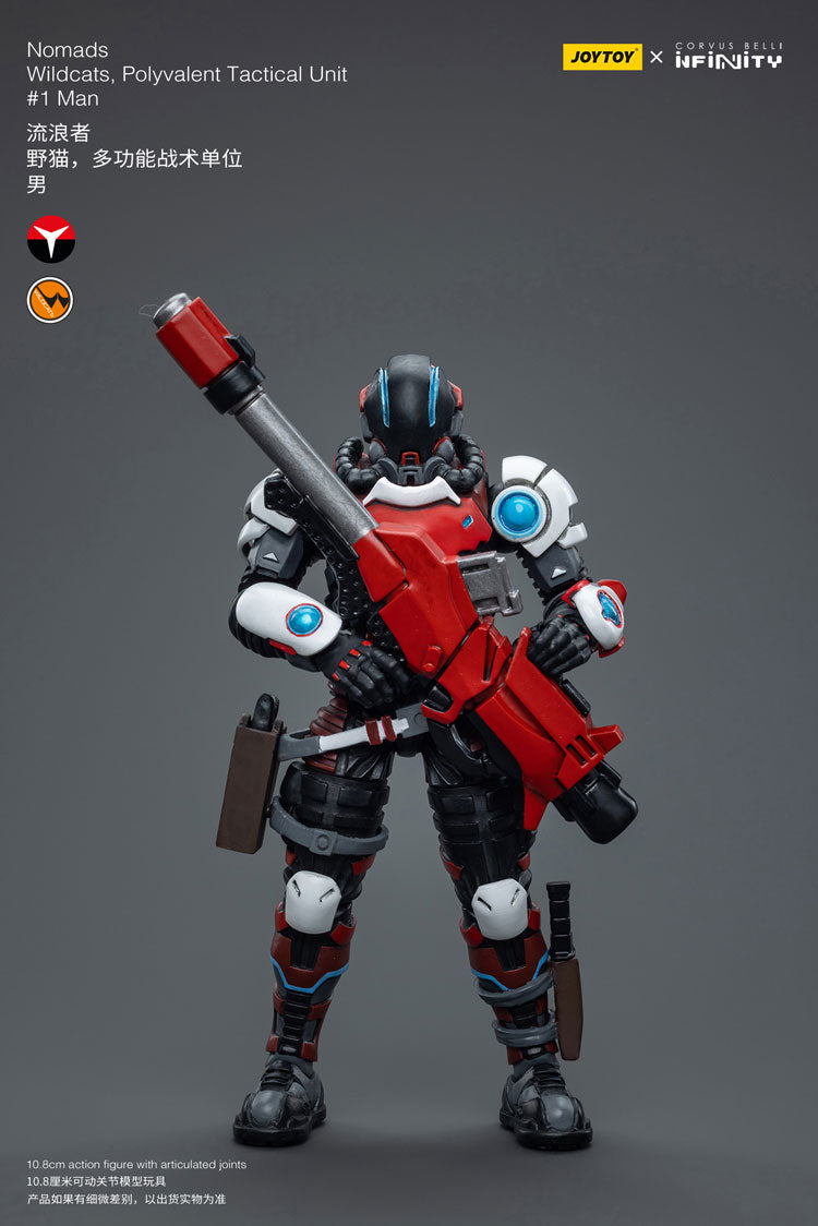 Nomads Wildcats, Polyvalent Tactical Unit #1Man