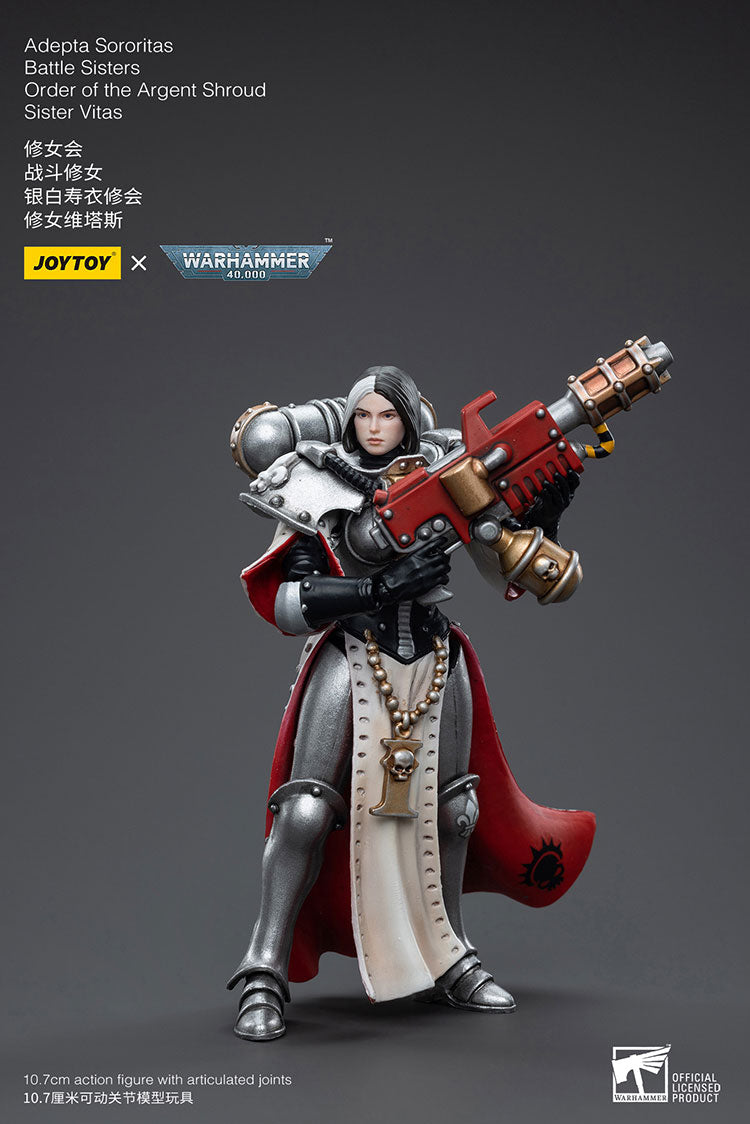 Adepta Sororitas Battle Sisters Order of the Argent Shroud Sister Vitas
