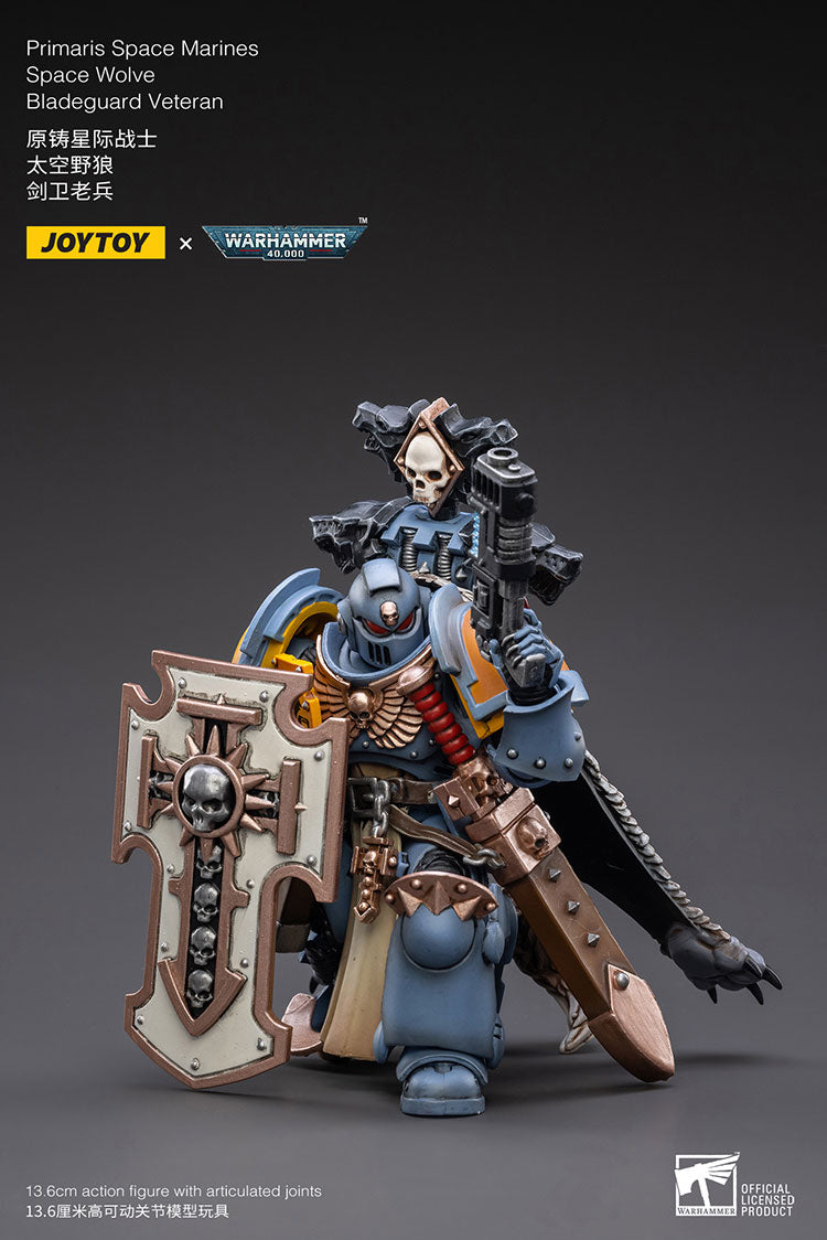 Pmaris Space Marines Space Wolve Bladeguard Veteran