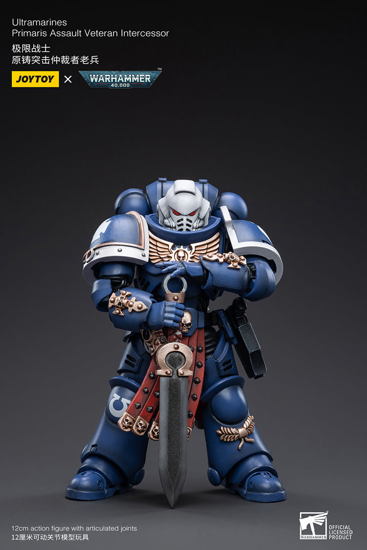 Ultramarines Primaris Assault Veteran Intercessor