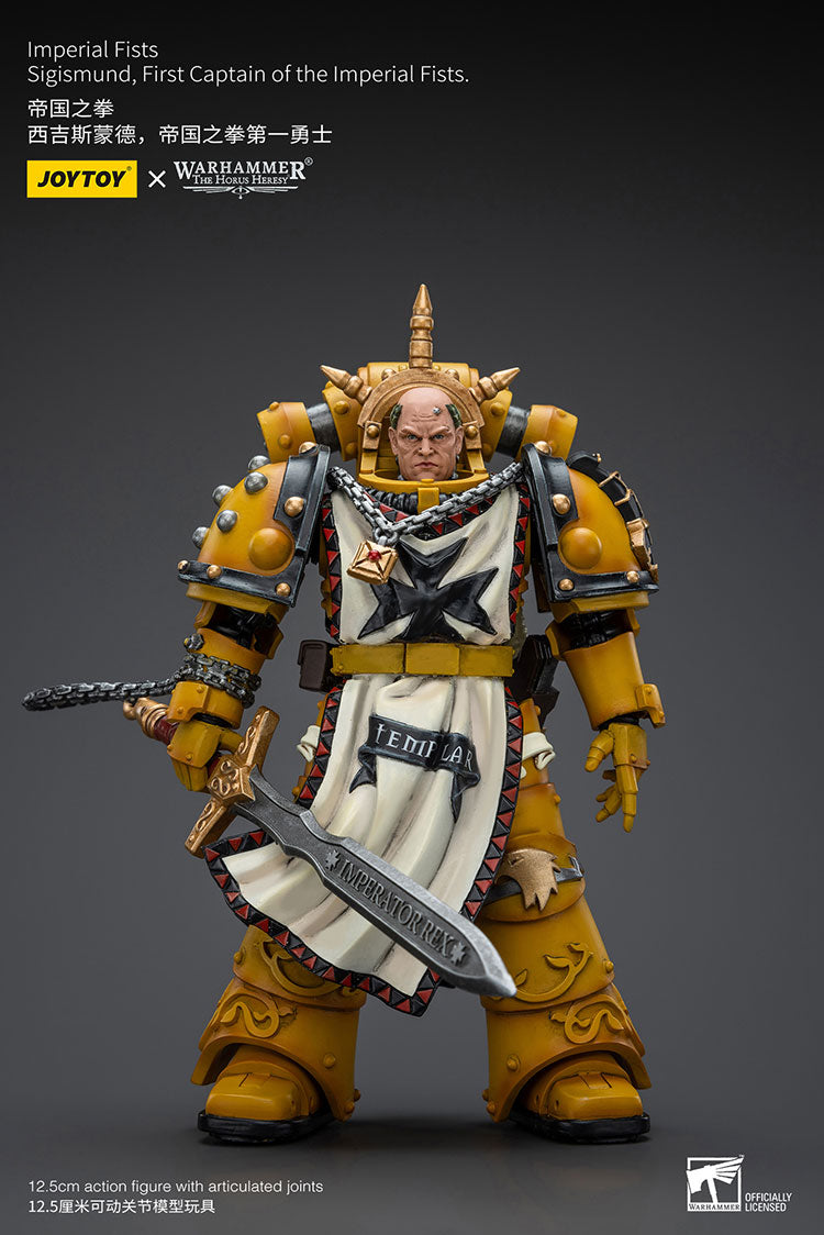 Imperial Fists Sigismund, First Captain of the lmperial Fists