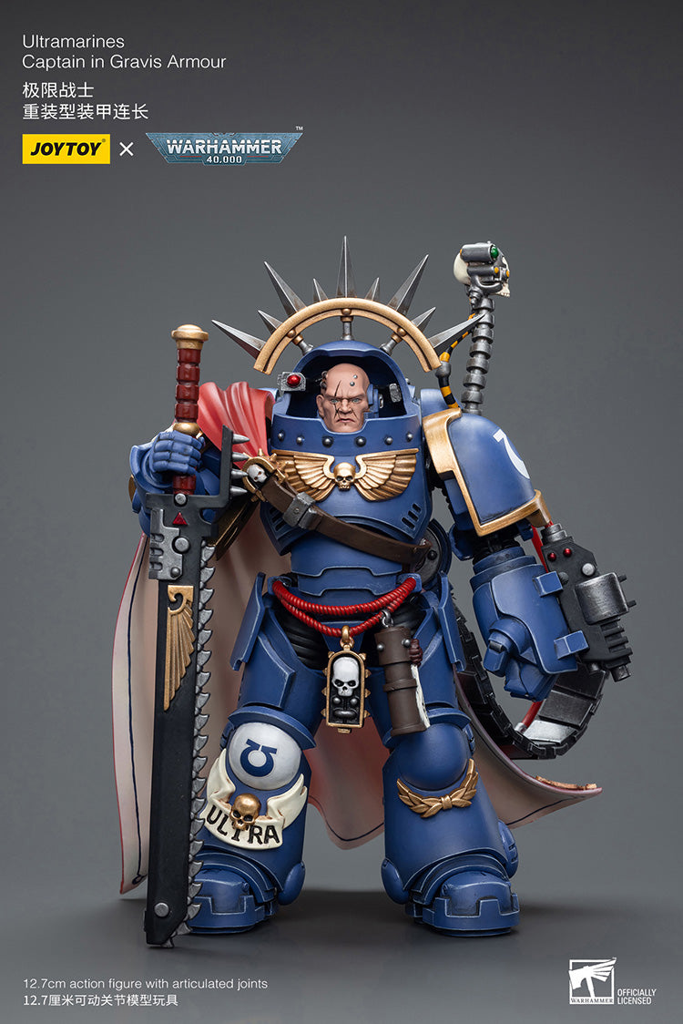 Ultramarines Captain in Gravis Armour