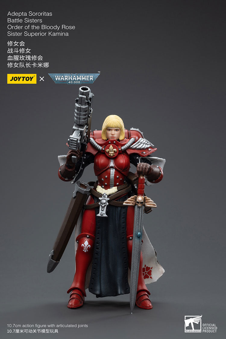 Adepta Sororitas Battle Sisters Order of the Bloody Rose Sister Superior Kamina