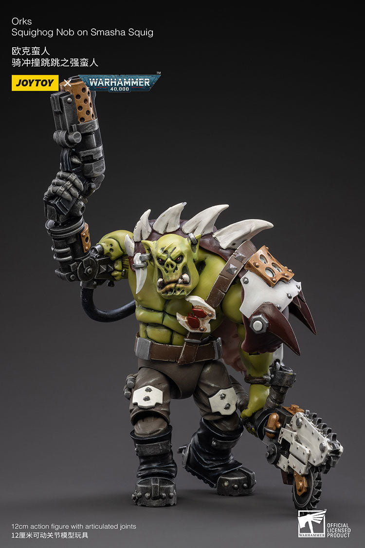 Orks Squighog Nob On Smasha Squig