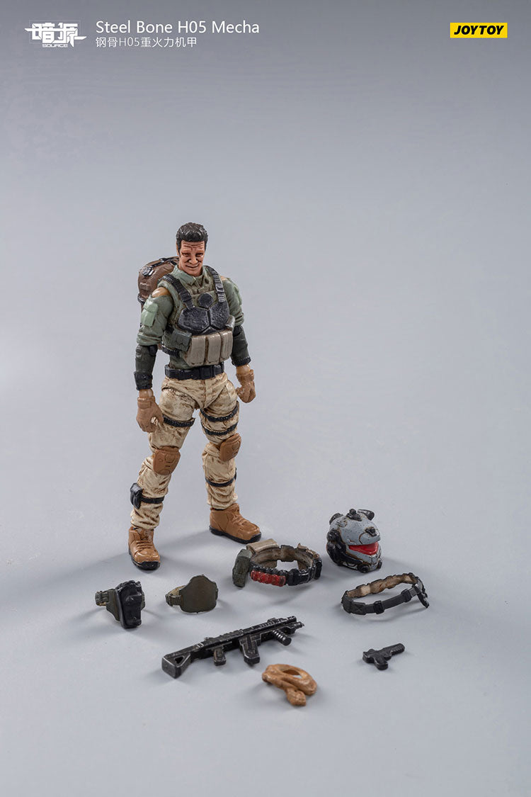 Steel Bone H05 Heavy Firepower Mecha(gray)