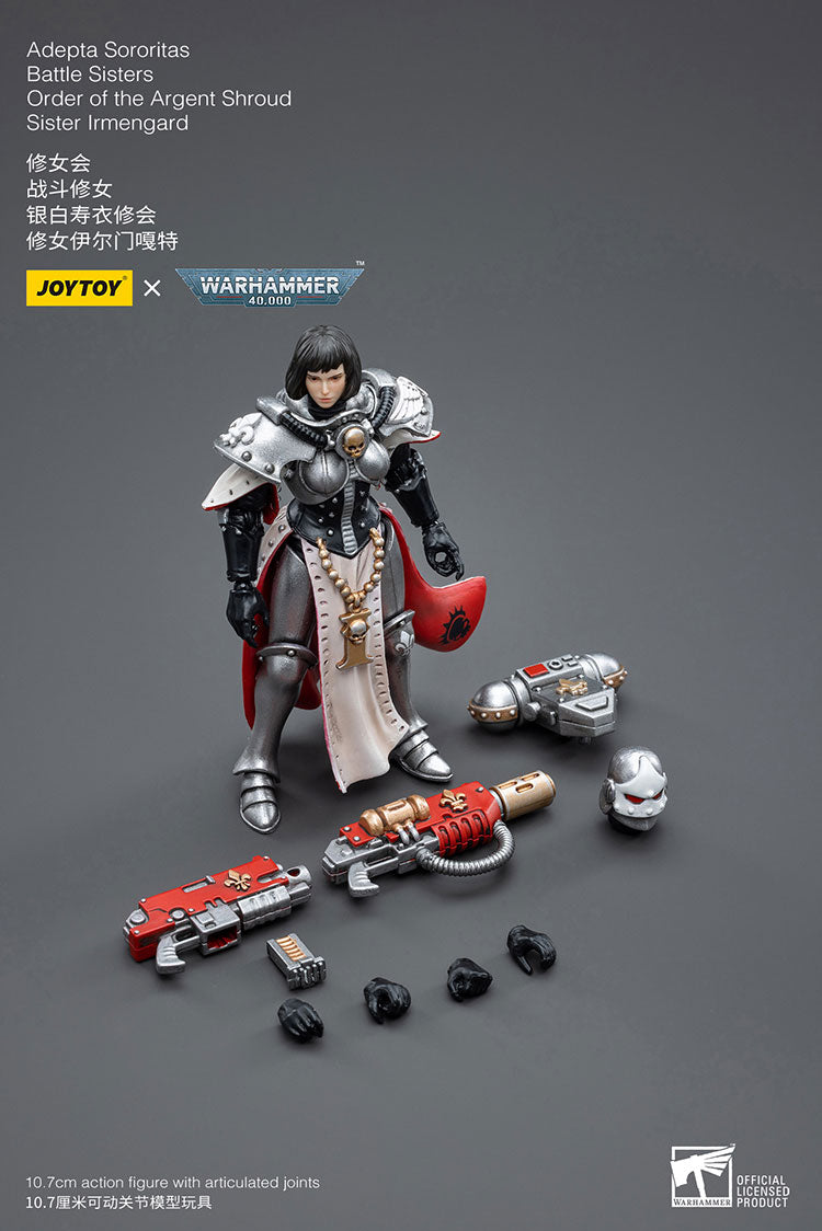 Adepta Sororitas Battle Sisters Order of the Argent Shroud Sister Irmengard