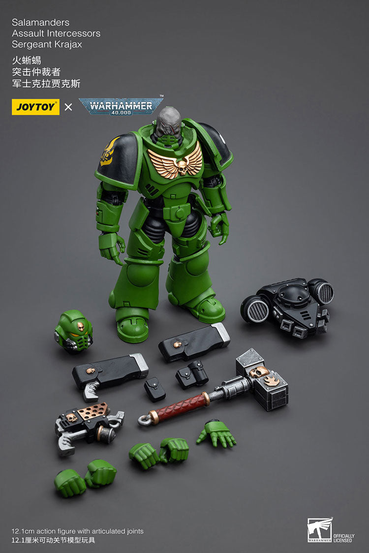 Salamanders Assault Intercessors Sergeant Krajax
