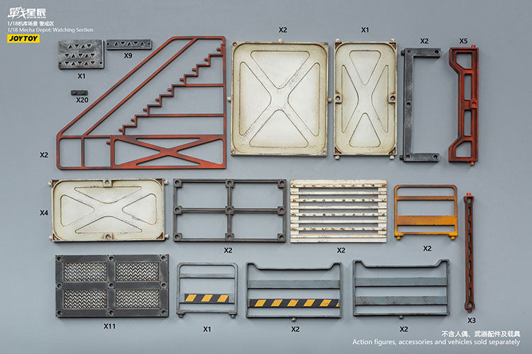 1/18 Mecha Depot: Watching Section
