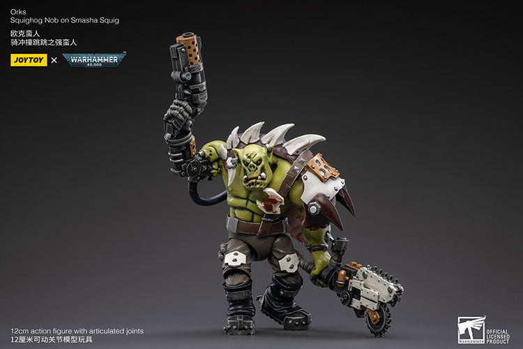 Orks Squighog Nob On Smasha Squig