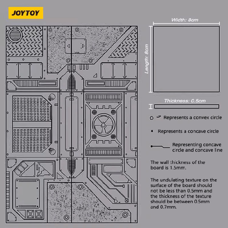 Plastic Base 6 Pcs