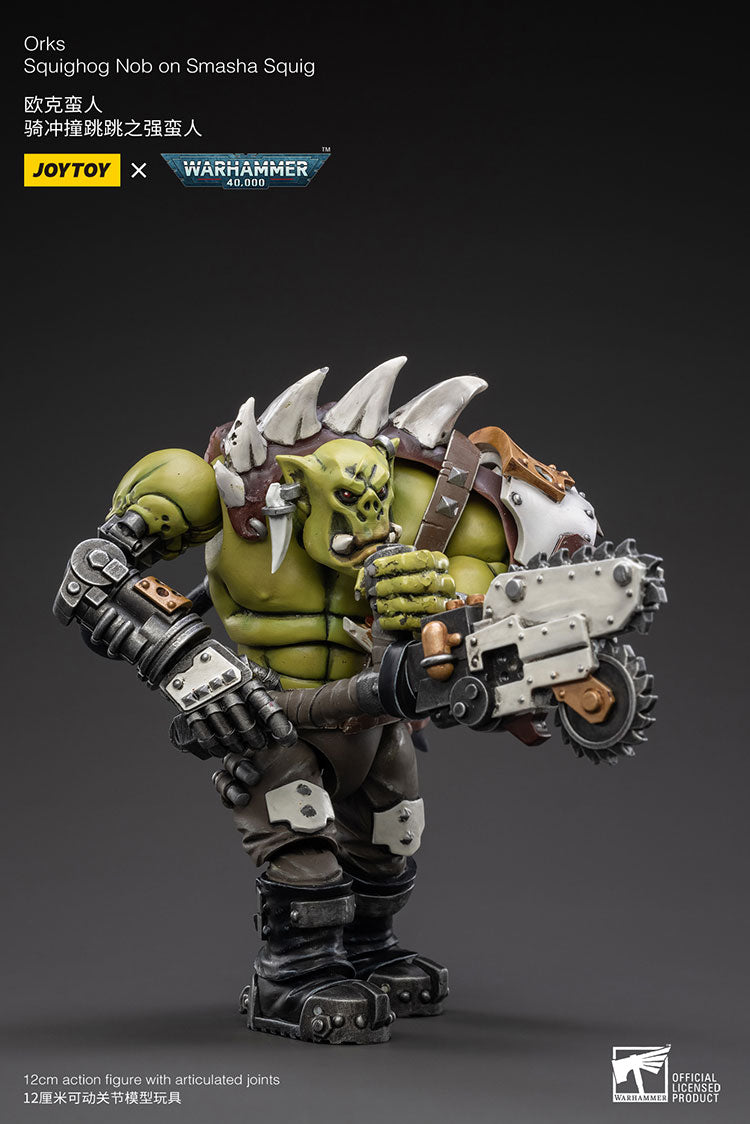 Orks Squighog Nob On Smasha Squig