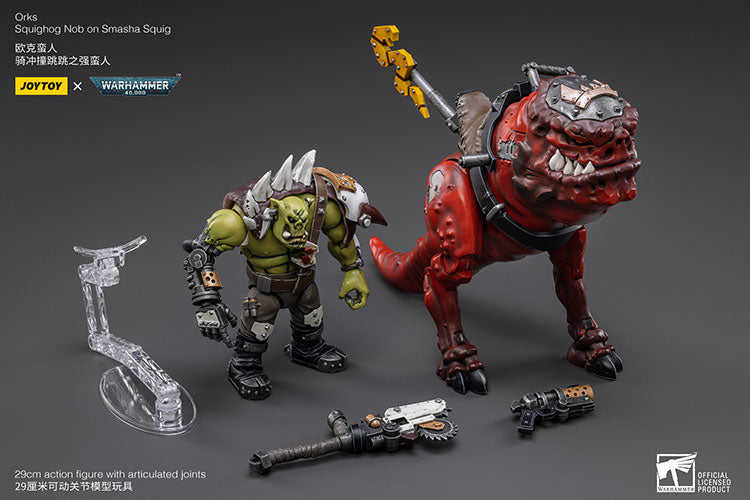 Orks Squighog Nob On Smasha Squig