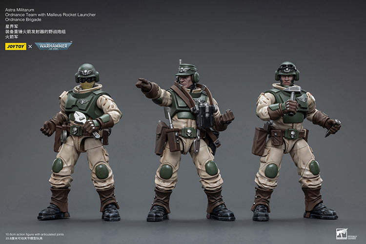 Astra Militarum Ordnance Team with Malleus Rocket Launcher