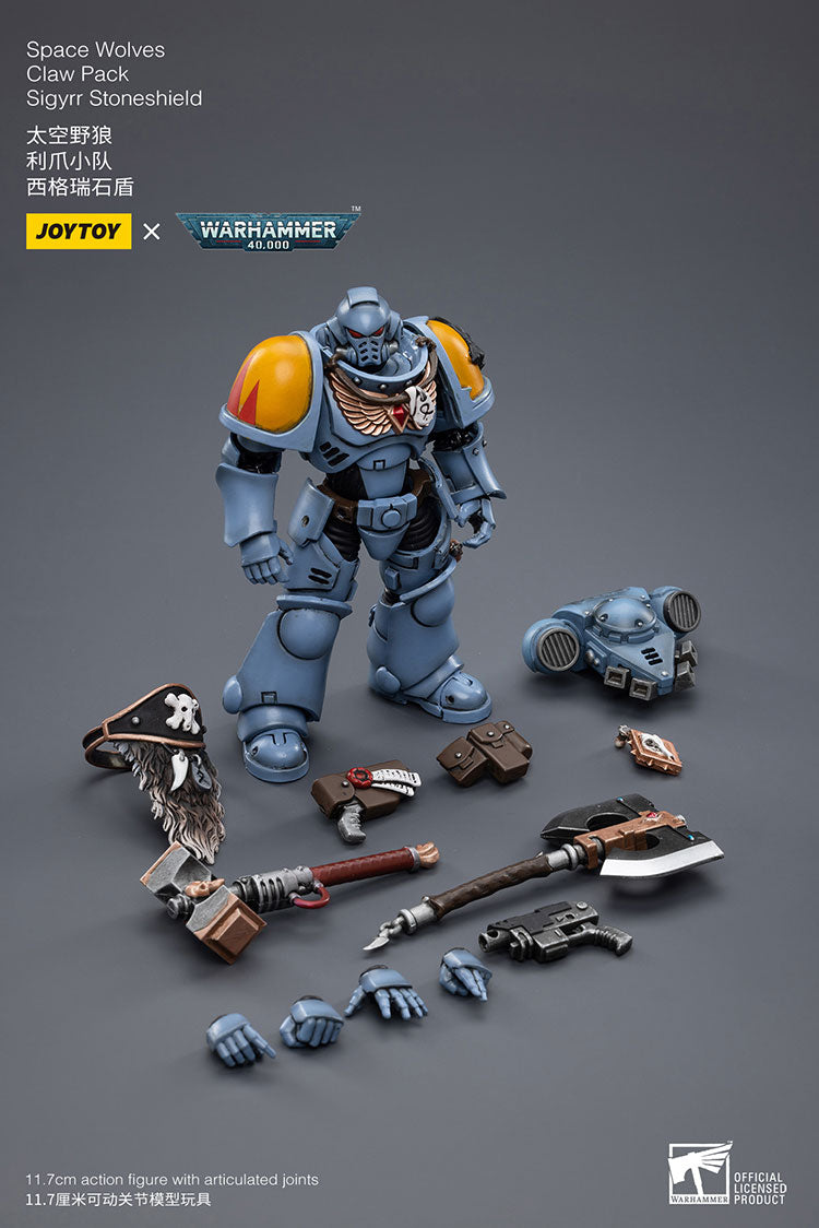 Space Wolves Claw Pack Sigyrr Stoneshield