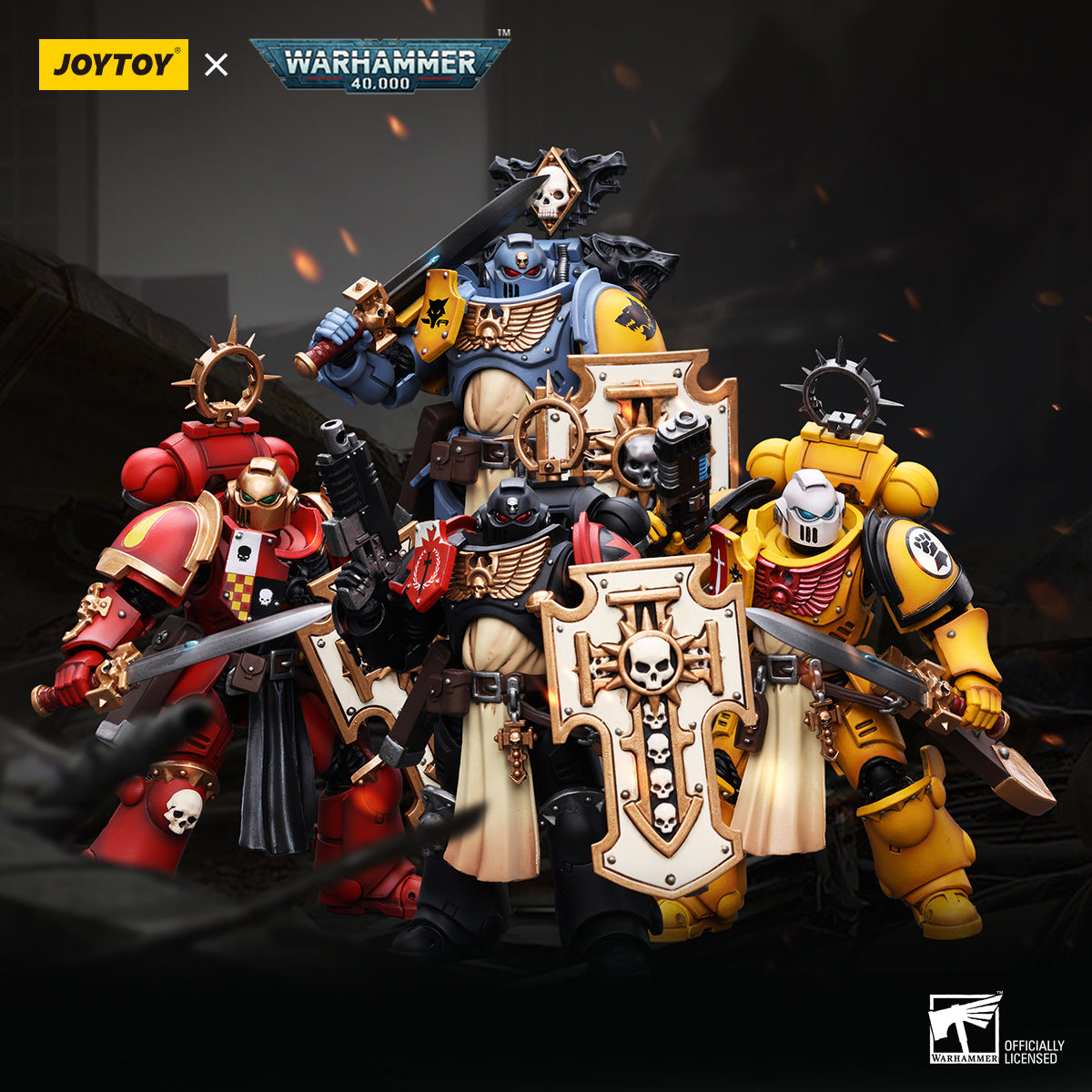 JOYTOY x Warhammer Primaris Space Marines Bladeguard Veteran