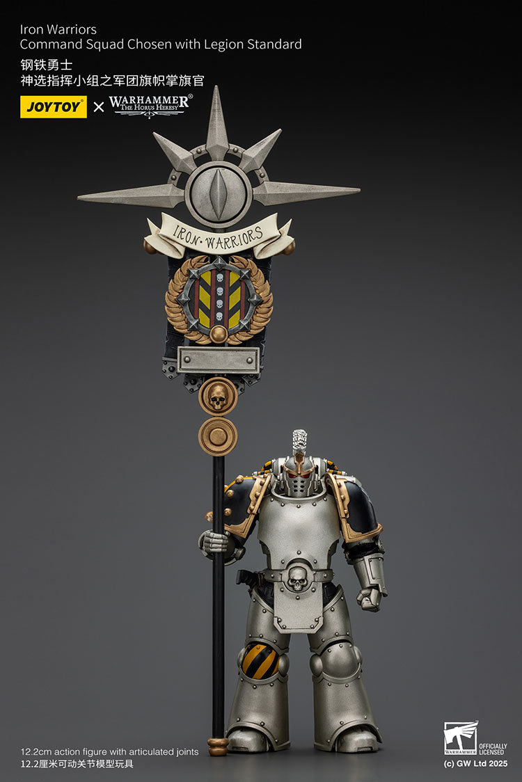 Iron Warriors Command Squad Chosen with Legion Standard