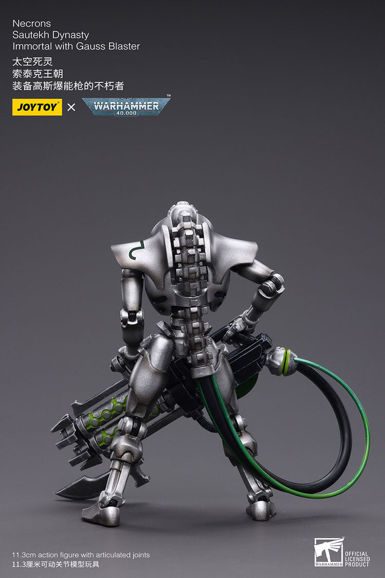 Necrons Sautekh Dynasty Immortal with Gauss Blaster