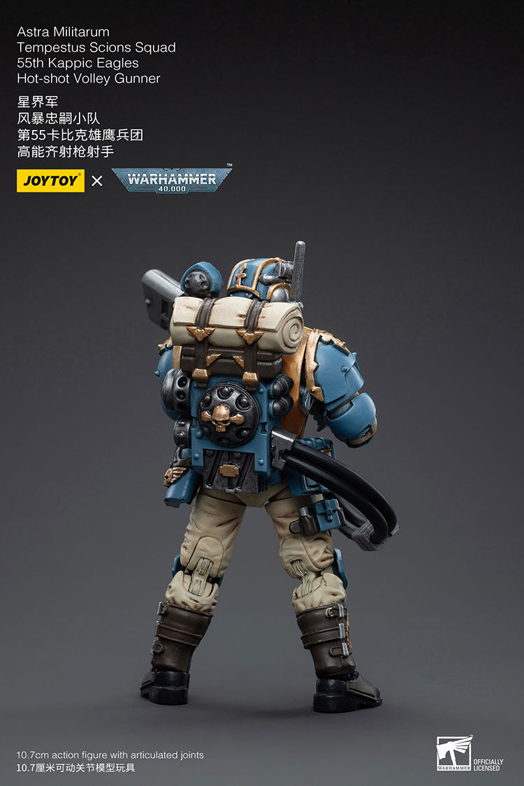 Astra Militarum Tempestus Scions Squad 55th Kappic Eagles Hot-shot Volley Gunner
