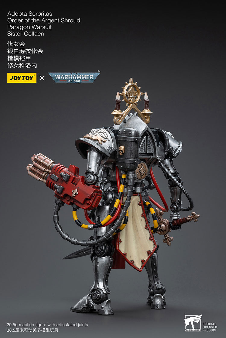 Adepta Sororitas Order of the Argent Shroud Paragon Warsuit Sister Collaen